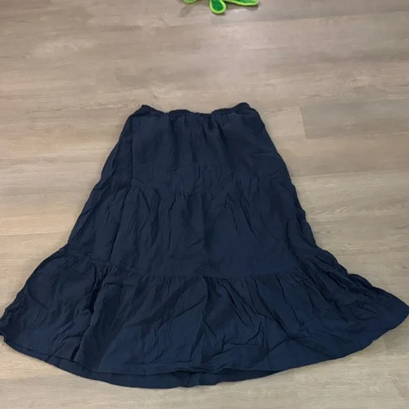 Pact- French Navy Maxi Skirt, New Without Tags. - Picture 5 of 10